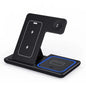 Wireless Charger Stand 3 in 1 30W LED Foldable Wireless Charger For iPhone 16 15 Pro Max iWatch 8 7 Airpods Charge Dock Station
